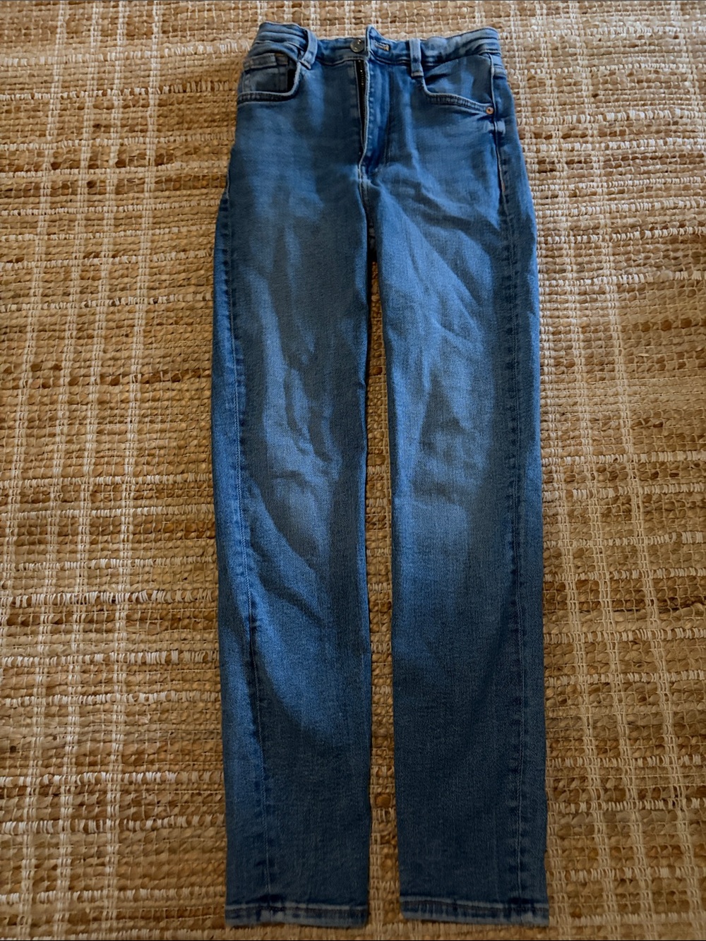 Women's Slim Straight Jeans - Classic Blue
